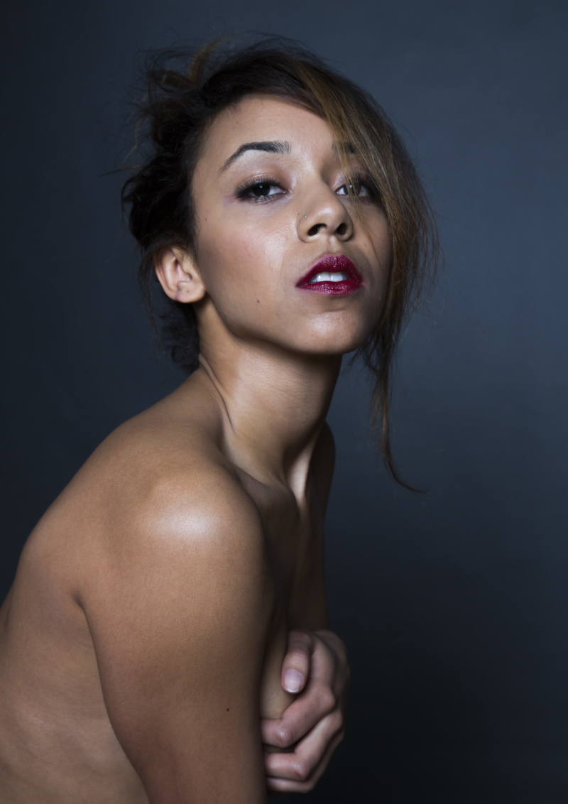 Female model photo shoot of J Rivera by Brenda J Hernandez
