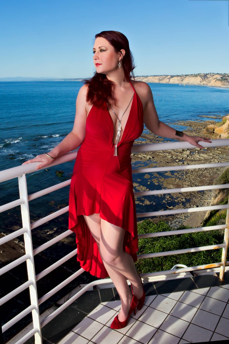 Female model photo shoot of Brigetta  by SoCal Portraits in La Jolla, San Deigo, California