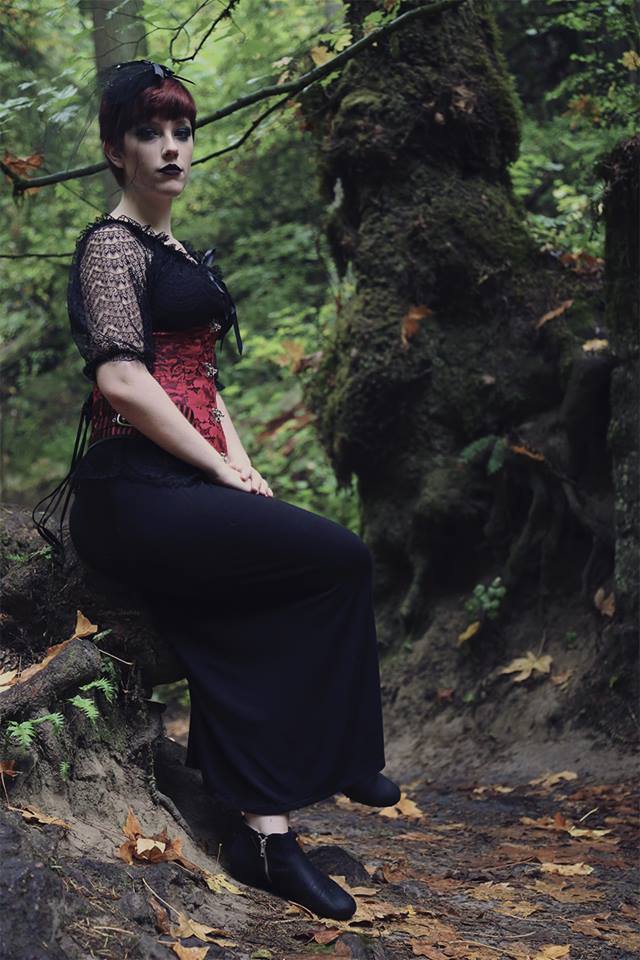 Female model photo shoot of Chelsea96 in Forest Park, Portland, Oregon