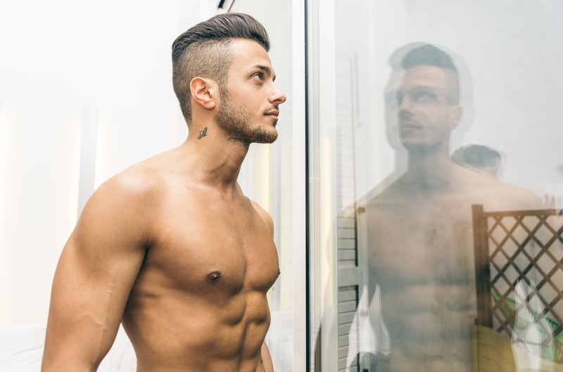 Male model photo shoot of Alessandro Biascioli in Milan