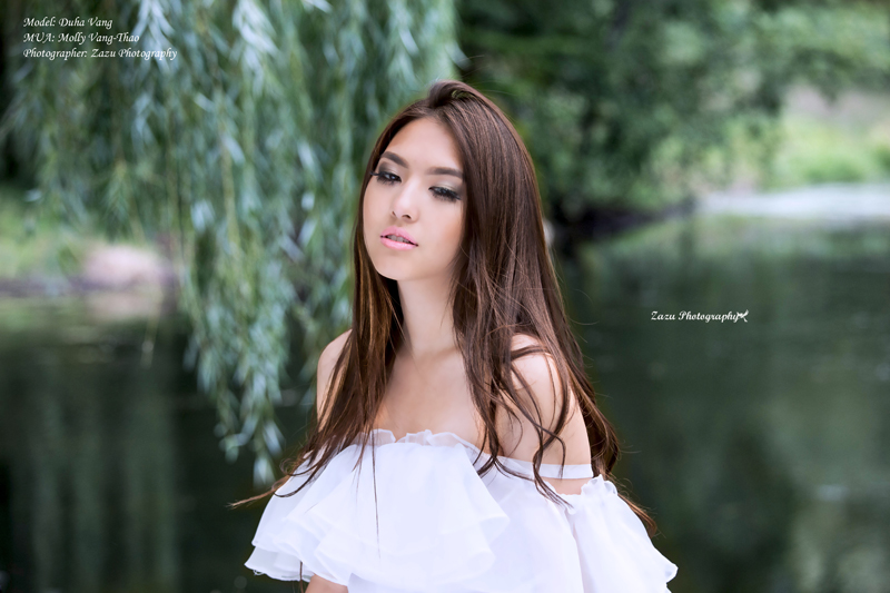 Female model photo shoot of Gaozouapa Vang