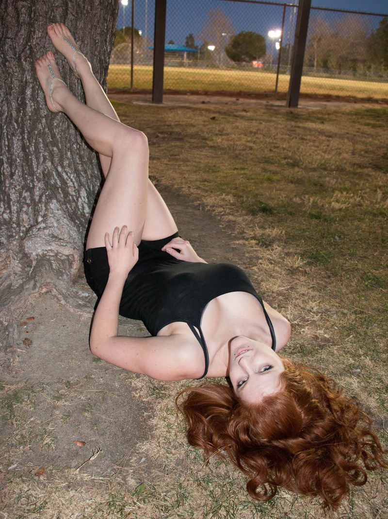 Female model photo shoot of RedRapunzel Photography and Lefireball