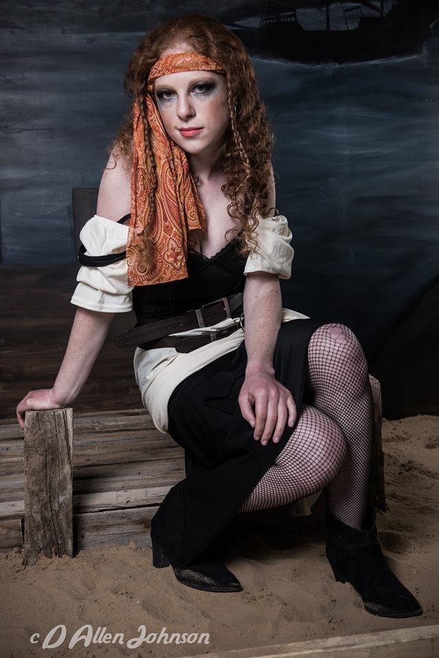 Female model photo shoot of allafire