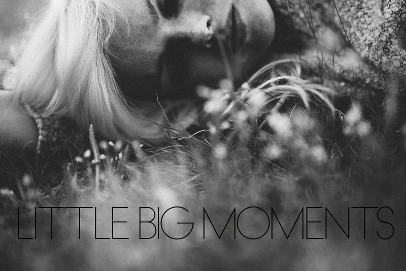 Female model photo shoot of little big moments