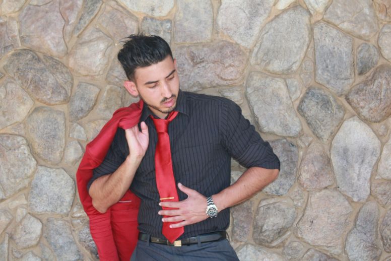 Male model photo shoot of climax_da_mexican