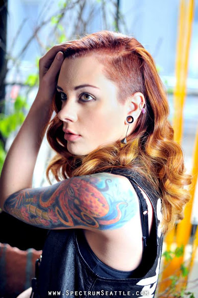Female model photo shoot of Nina Eliza Bird
