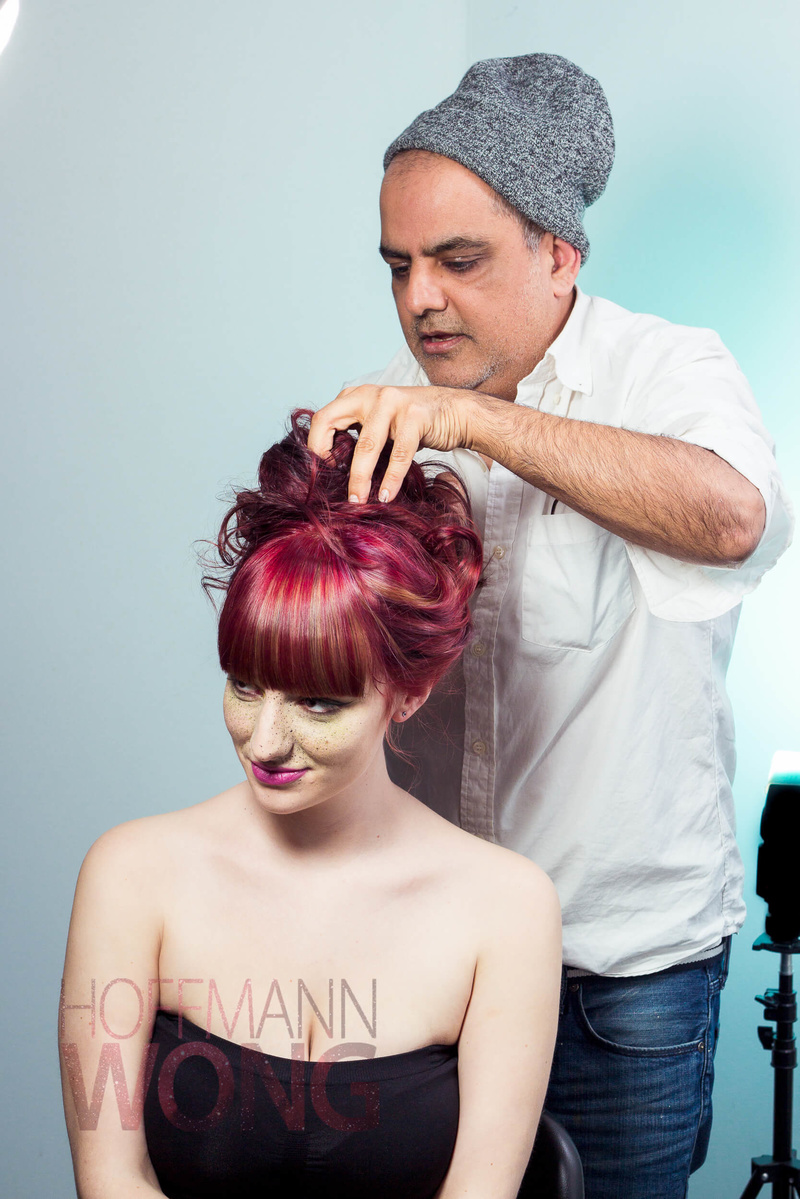 Male model photo shoot of Hair By Nazir in zinc hair