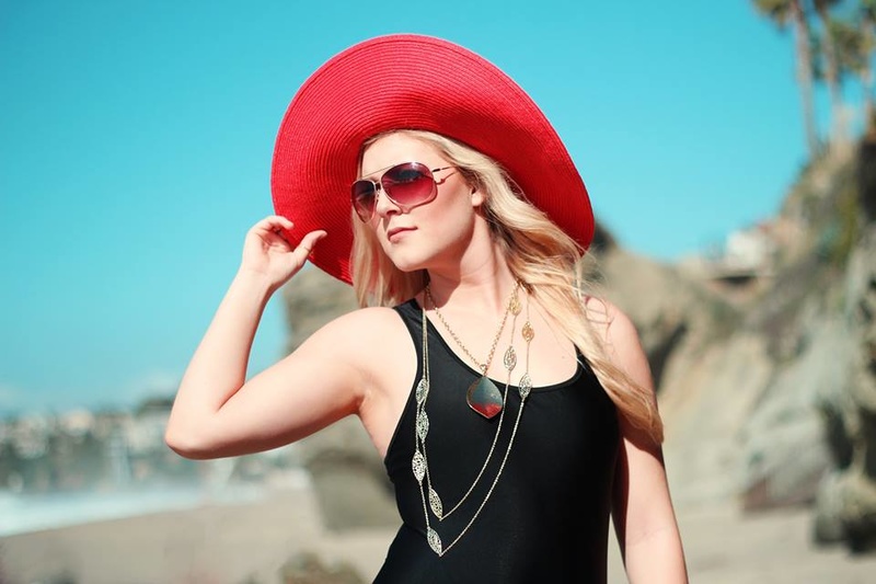 Female model photo shoot of baileybarton in Laguna Beach, CA