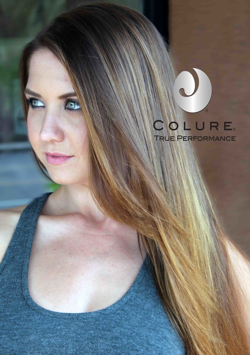0 and Female model photo shoot of Colure Hair Care and Chrissy Marie in Brea California