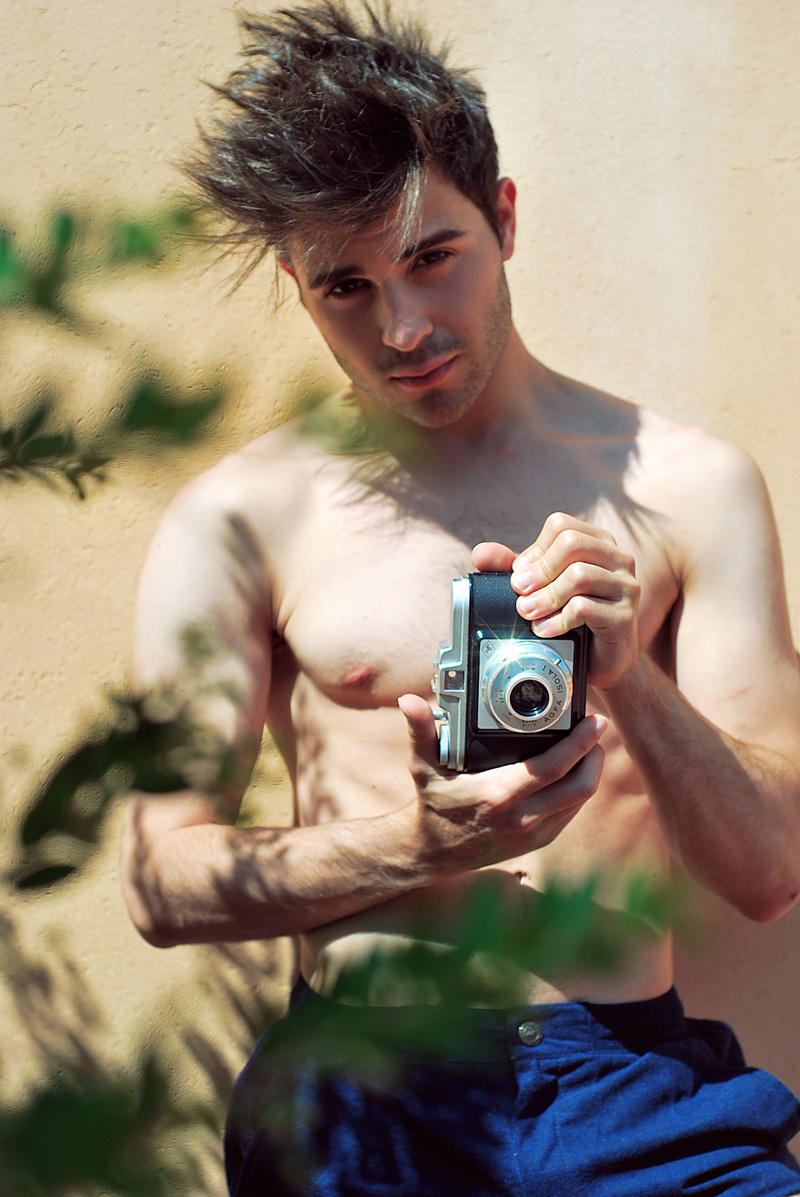 Male model photo shoot of Nicola Bombaci in Italy