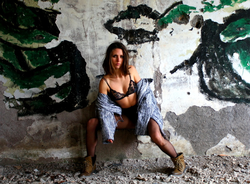 Female model photo shoot of Lyah in Rome