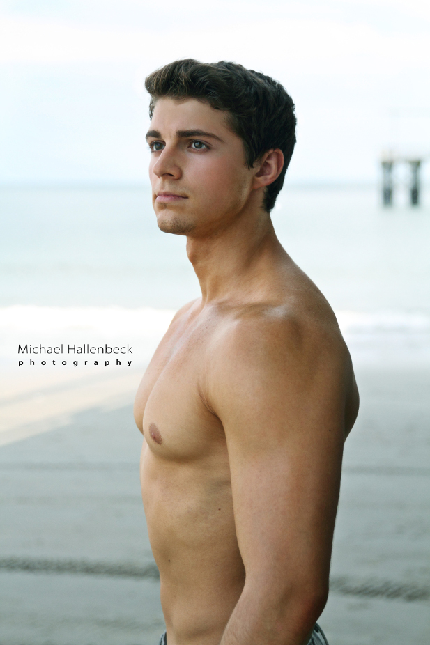 Male model photo shoot of Michael Hallenbeck in Coney Island