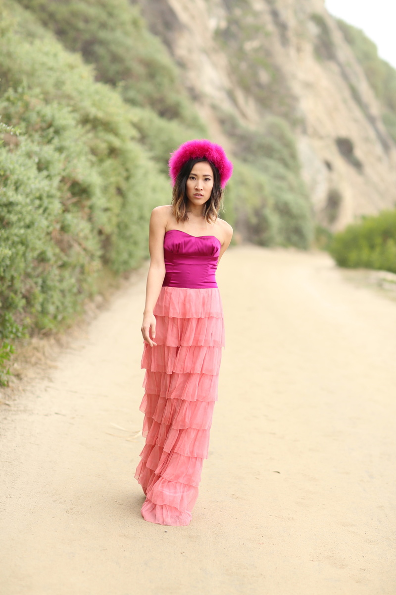 Female model photo shoot of Amanda Nguyen  in Salt Creek Beach, CA
