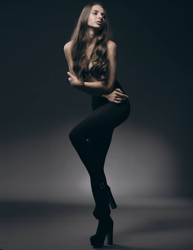 Female model photo shoot of Olga Klimova Model in London, UK