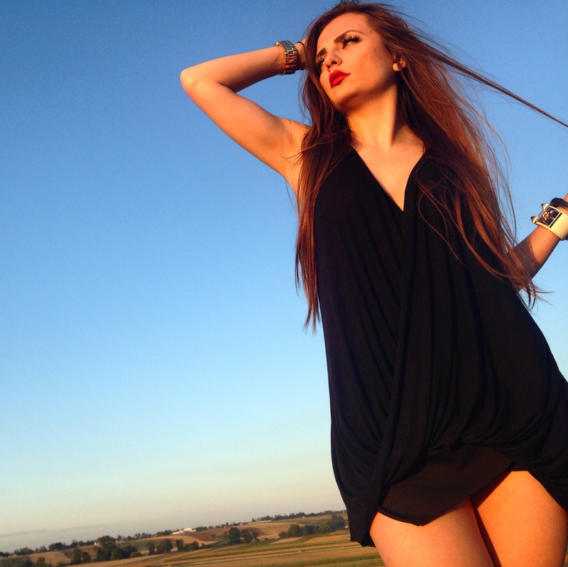 Female model photo shoot of Angelika D in Poland