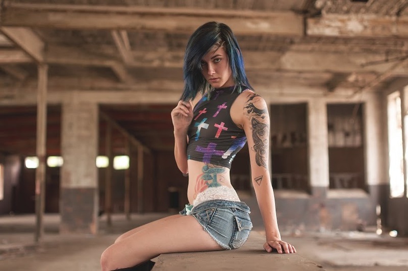 Female model photo shoot of Trance