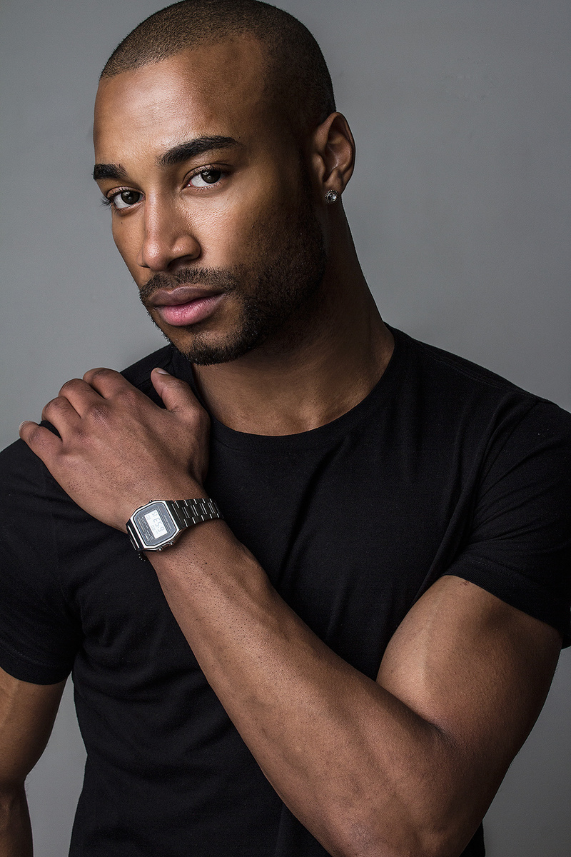 Male model photo shoot of Contreal Foster in NYC