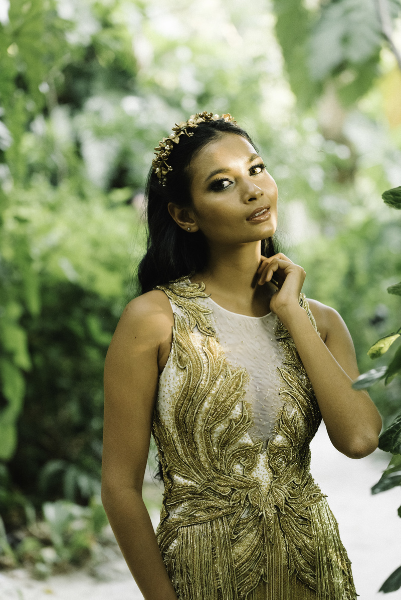 Female model photo shoot of BRMU in Phuket Thailand