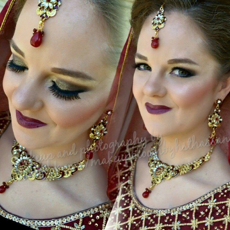 Female model photo shoot of DesireaDesi in Fontana, CA, makeup by Huma Taimur
