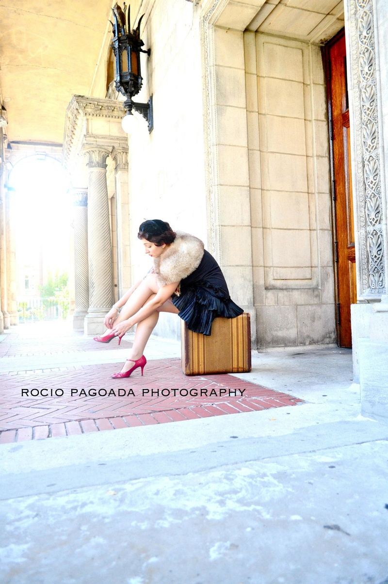Female model photo shoot of rociopagoada in Chicago, Illinois