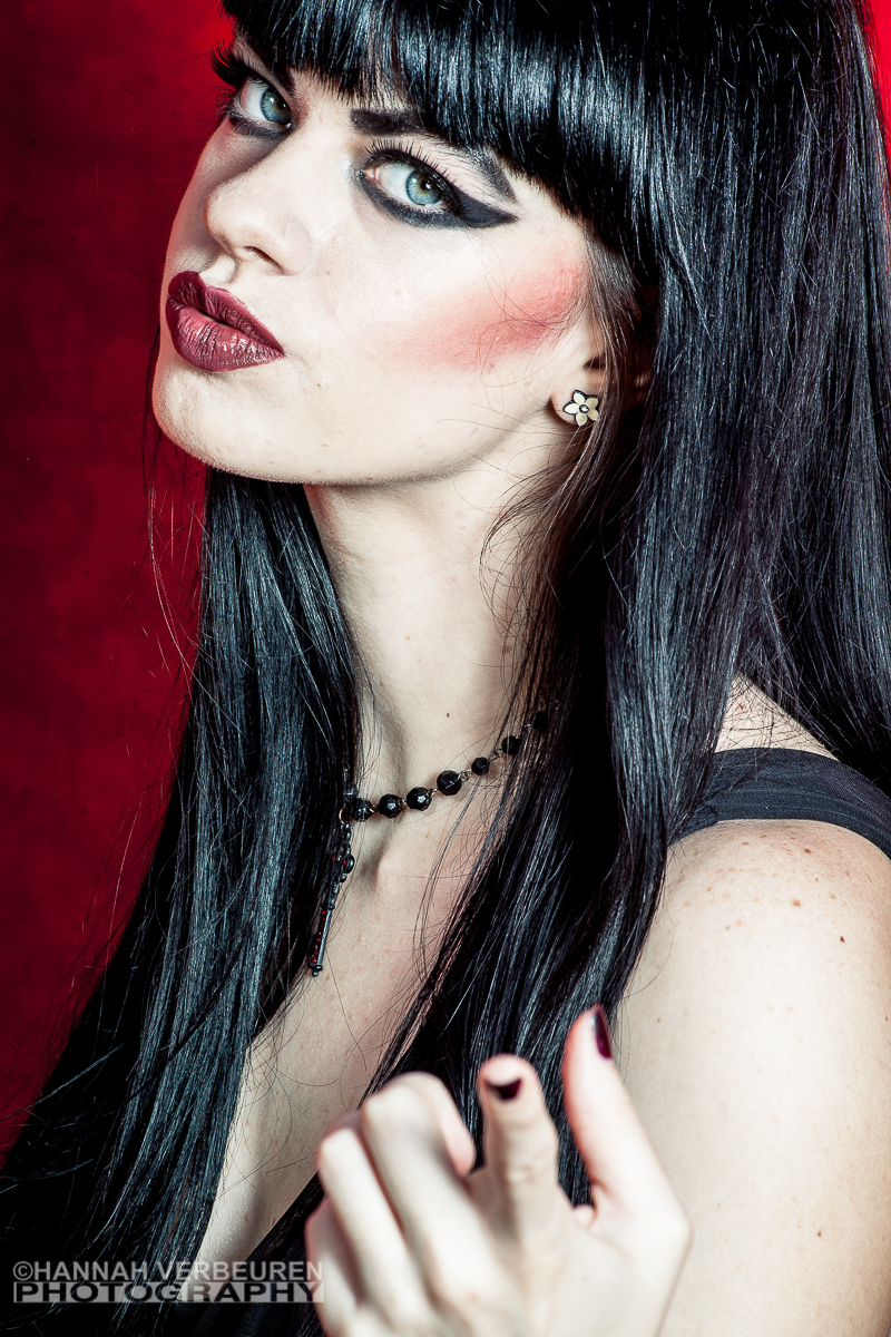 Female model photo shoot of Kelsey Zukowski by HannahVPhotography, makeup by MUA Ande Castaneda