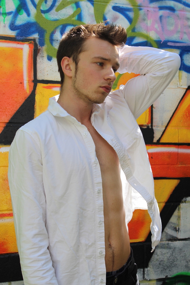 Male model photo shoot of Wesley Krombel in Milford, CT