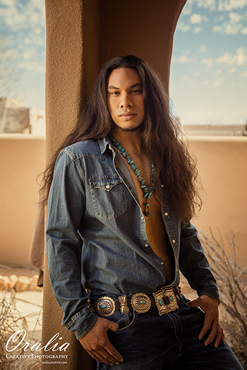 Female model photo shoot of oraliacreative in Santa Fe, NM