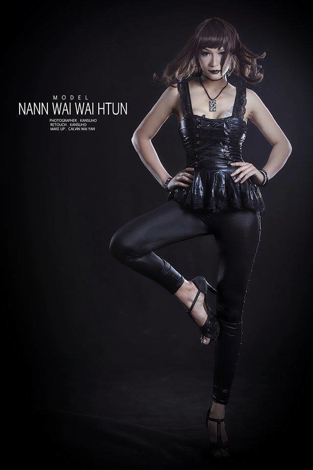 Female model photo shoot of Nann in Yangon, Myanmar