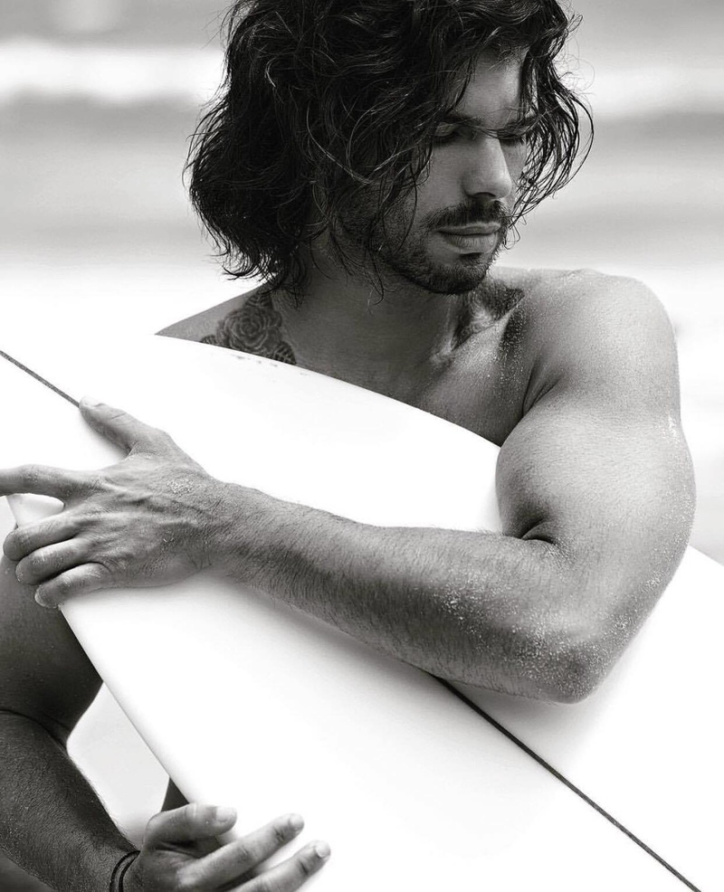 Male model photo shoot of Caio FromBrazil in Kirra Beach - GC Australia