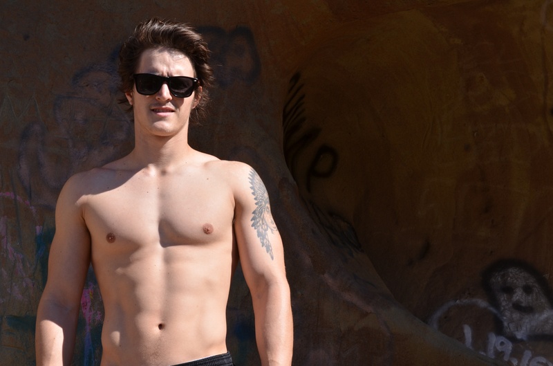 Male model photo shoot of Cramer Helton in Malibu, CA