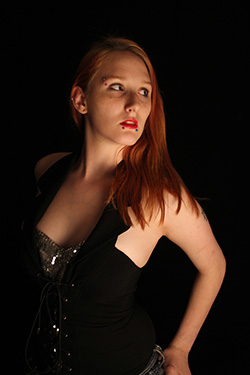 Female model photo shoot of Harley Darling by Cadence Umbrella