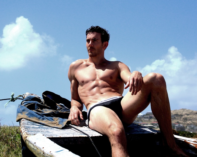 Male model photo shoot of Mr James Wilkinson in St Kitts, Caribbean