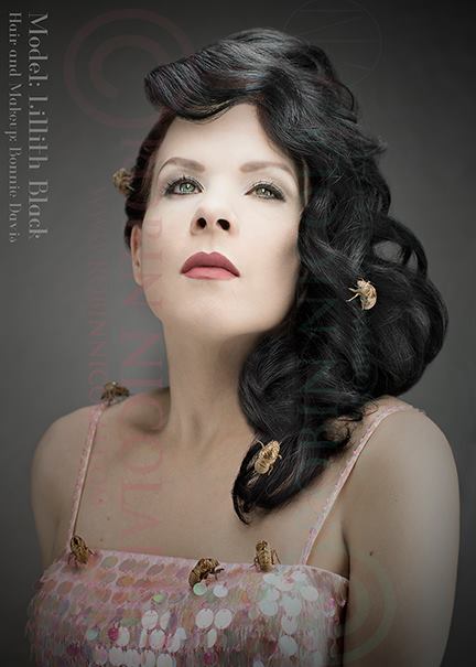 Female model photo shoot of Lillith Black by Robin Nicolai