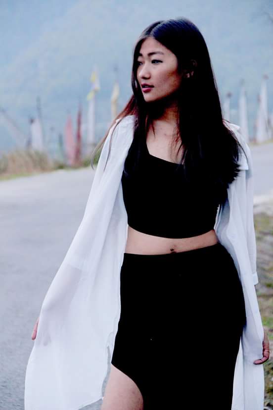 Female model photo shoot of Singye Bidha Jimba