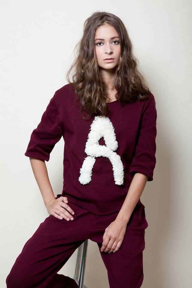 Female model photo shoot of melanie luana in london, clothing designed by A Z A B A L A 
