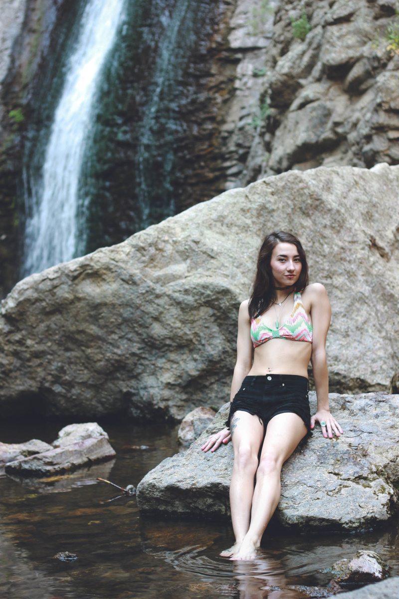 Female model photo shoot of Kat Watkins in Jump Creek, ID