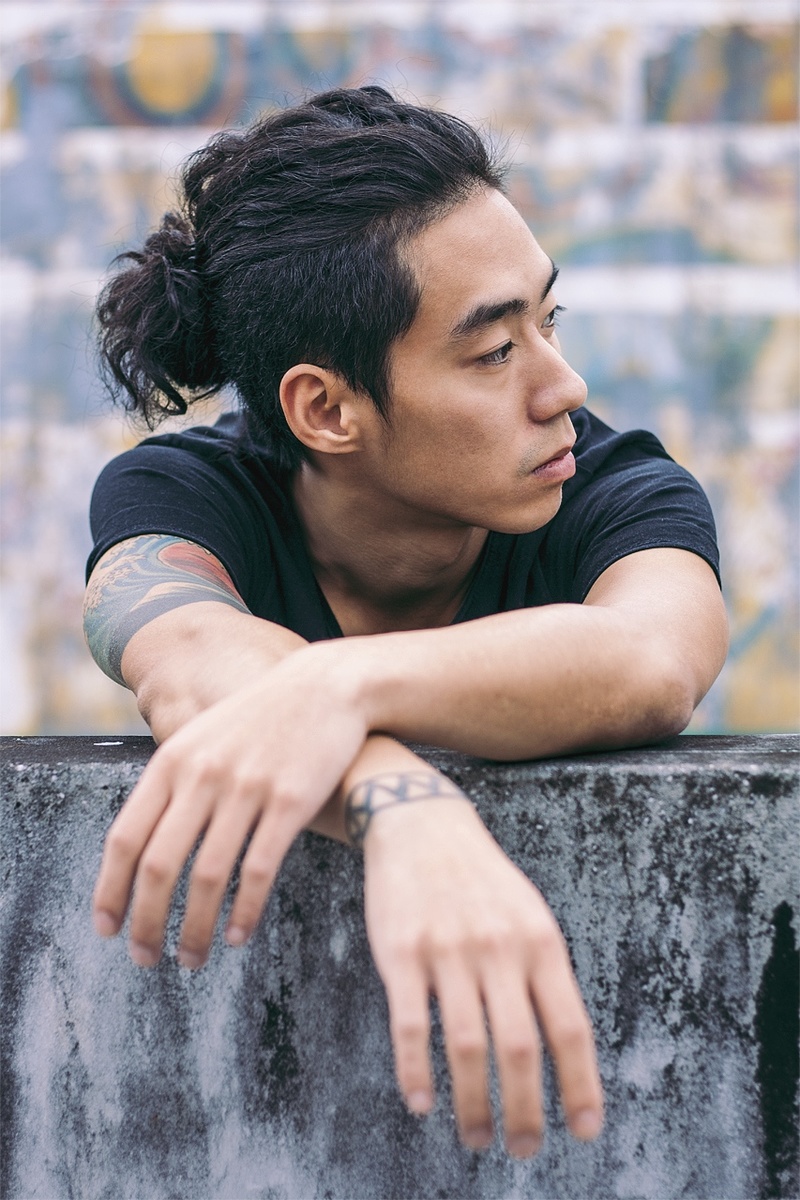 Male model photo shoot of davelin by Packshot Studio in Taipei