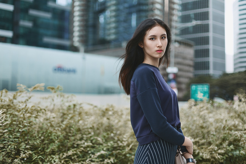 Female model photo shoot of Rosemarie Yang in Singapore