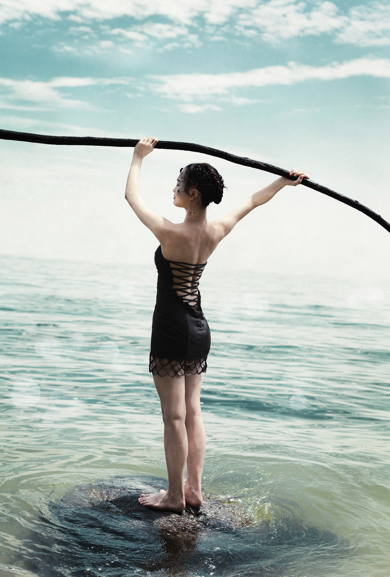 Female model photo shoot of Rosemarie Yang in Singapore