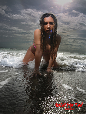 Female model photo shoot of Mimi Ali in Cocoa Beach Florida