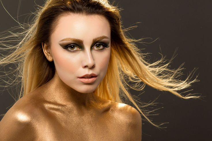 Female model photo shoot of Bobin Makeup Artistry