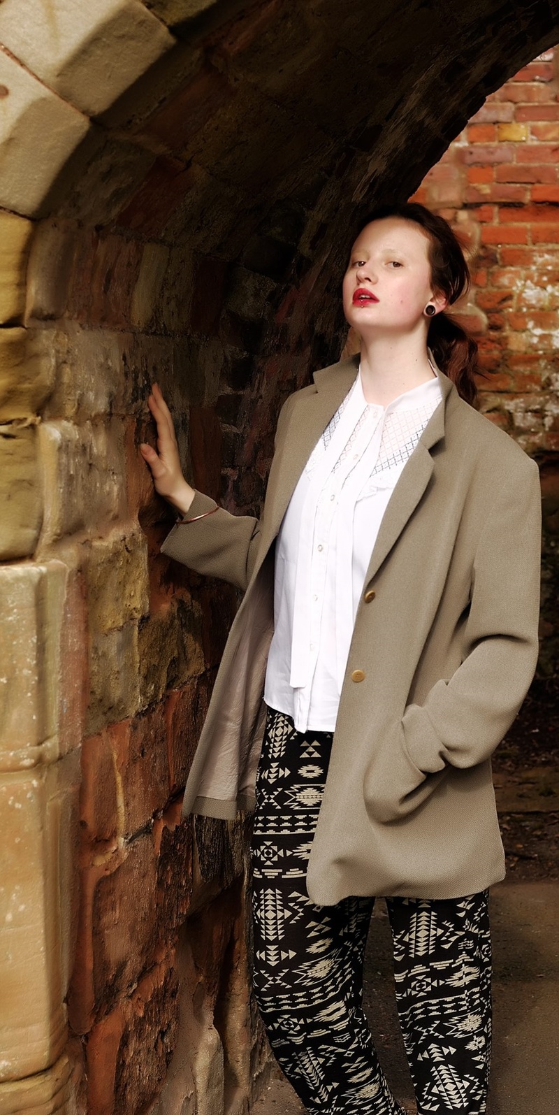 Female model photo shoot of shadowlad by Simon Clews