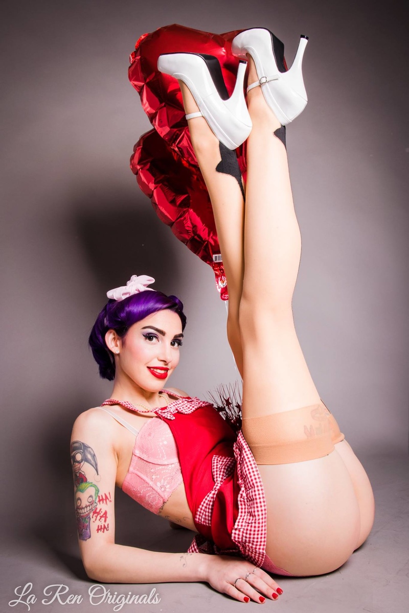 Female model photo shoot of Miss Cirque Noir in Boca Raton, FL