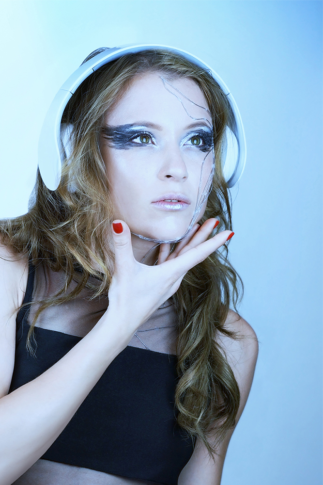 Female model photo shoot of K Malkovich and Miss U, makeup by Lieth