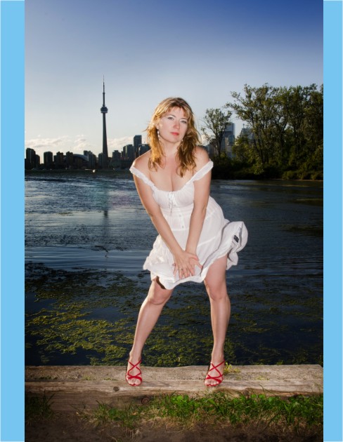 Female model photo shoot of Dana Suzanne in Toronto Island