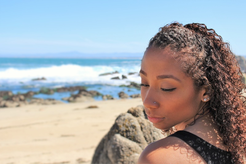 Female model photo shoot of DanaElan in Pebble Beach, CA