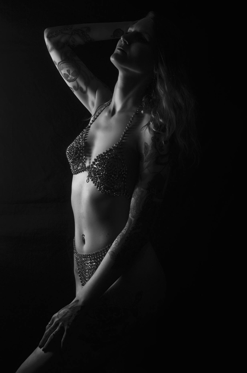 Female model photo shoot of AleshiaStCyr in Vancouver, BC