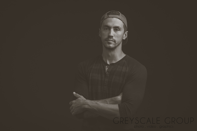 Male model photo shoot of Greyscale Group