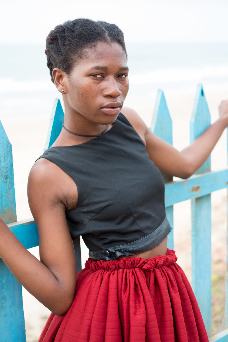 Female model photo shoot of Eyiwaa Gold