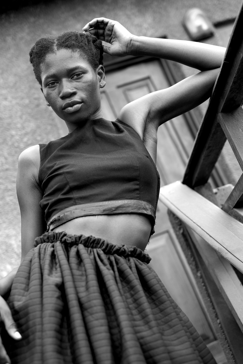 Female model photo shoot of Eyiwaa Gold